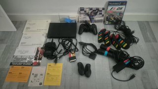 PS2 Slim Lector Nuevo + Buzz + SingStar + Juego