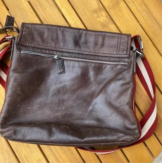 Bolso Bally Cuero Marrón