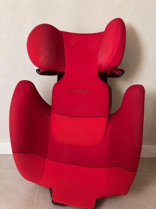 Silla Coche Cybex Roja Grupo 2/3 Con isofix