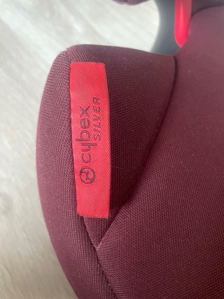 Silla Coche Cybex Roja Grupo 2/3 Con isofix