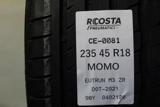 2 Gomme Usate 235/45 R18 98Y MOMO