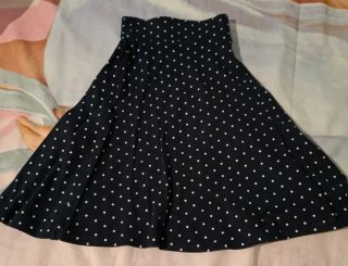 Falda de lunares