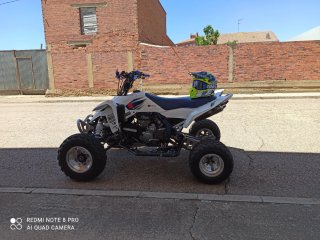 Suzuki Ltr 450 Quad Blanco y Azul