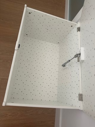Baúl infantil de madera blanco