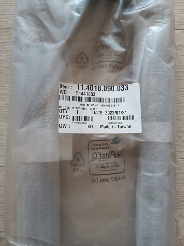 Tubo dirección cónico bicicleta