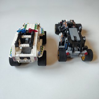 Lote 4 Auto LEGO Technic Pull-Back