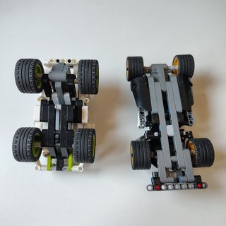Lote 4 Auto LEGO Technic Pull-Back