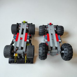 Lote 4 Auto LEGO Technic Pull-Back
