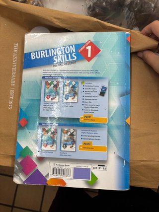 Burlington Skills , english booh
