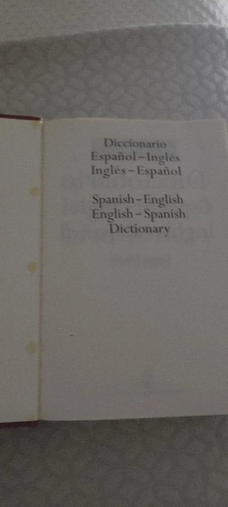 Collins Diccionario Español-inglés, inglés-español
