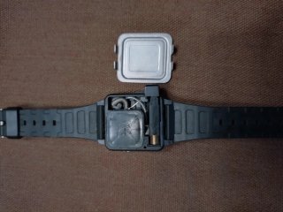 Reloj Encendedor Negro
