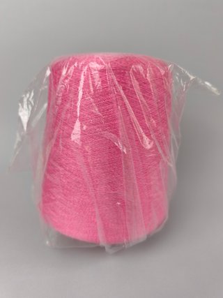 Cono lana 100% viscosa rosa chicle