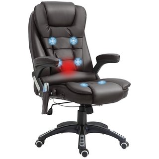 Sillón de Masaje de Oficina Ajustable en Altura co