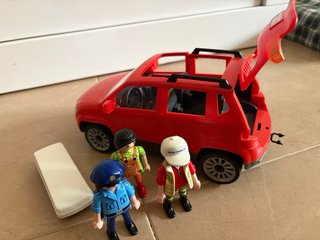 Lote Playmobil Coche y Figuras