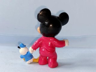 Figura Baby Mickey Mouse PVC Vintage 80s