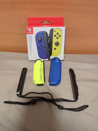 Mandos Nintendo Switch Joy-Con Azul/Amarillo
