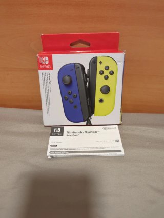 Mandos Nintendo Switch Joy-Con Azul/Amarillo