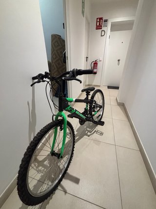 Bicicleta Montaña Denbike 24 Verde/Negra