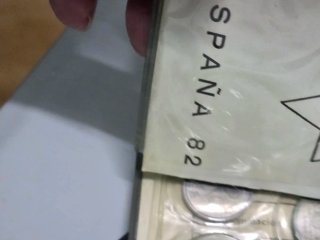 Lote de 5 monedas conmemorativas