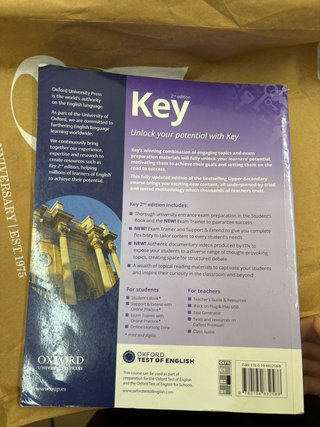 Key 2nd edition / student’s book