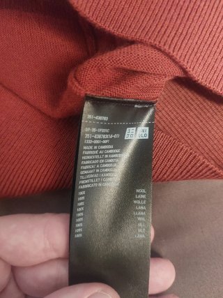 Jersey Merino Extra Fino Uniqlo Talla S