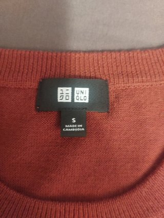 Jersey Merino Extra Fino Uniqlo Talla S