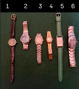 Lotto 6 Orologi Donna Uomo