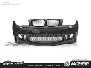 PARAGOLPES DELANTERO BMW SERIE 1 E87/E82/E87 LOOK M1 CON SRA