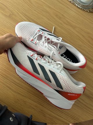Zapatillas Adidas ADIZERO SL Blancas Rojas