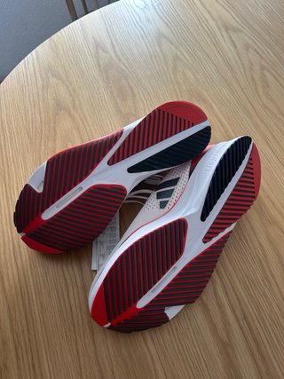 Zapatillas Adidas ADIZERO SL Blancas Rojas
