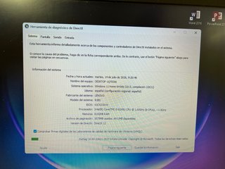 Lenovo i5 8va Gen 8GB RAM SSD