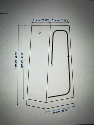 Armario ikea modelo vuku