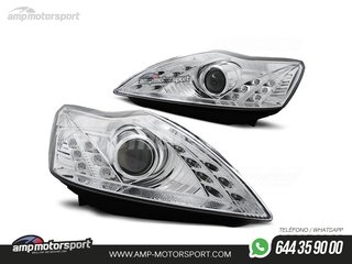 FAROS DELANTEROS LUZ DIURNA LED PARA FORD FOCUS MK2