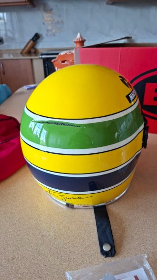 Casco Bell Bullitt Ayrton Senna