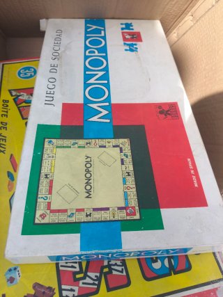 Monopoly Juego de Sociedad Vintage