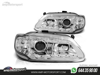 FAROS DELANTEROS LUZ DIURNA LED PARA RENAULT MEGANE