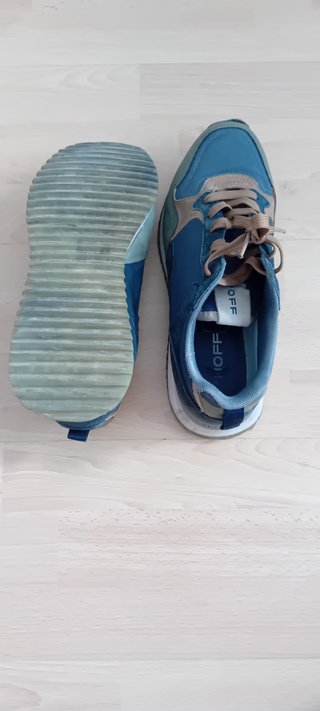 Zapatillas Hoff Azul y Verde Oliva