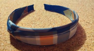 Pack diademas cuadros/escocesas estilo preppy