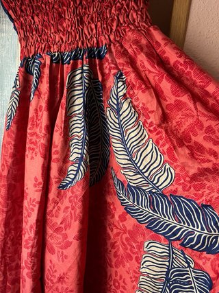 Pantalón harén seda estampado