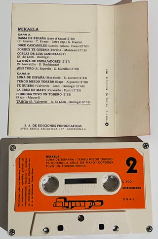 Lote 3 Cassettes Copla y Música Española Vintage