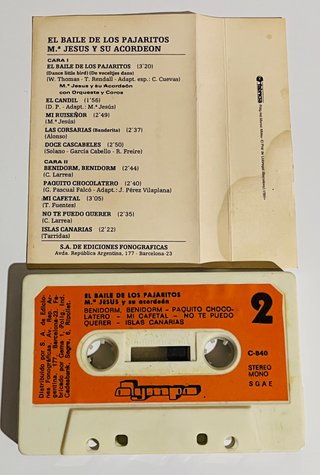 Lote 3 Cassettes Copla y Música Española Vintage