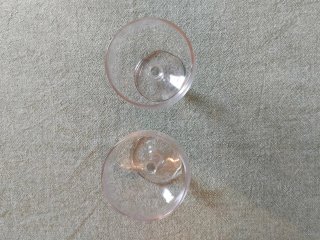 5 Bicchieri da vino vintage