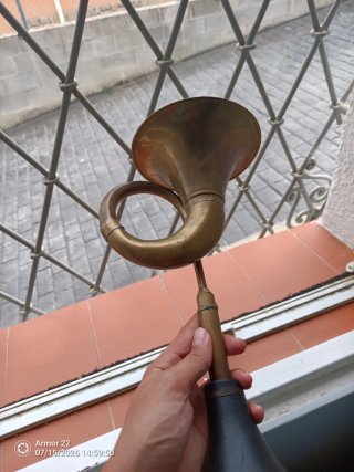 Claxon antiguo para coche antiguo