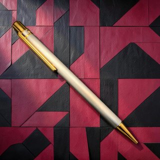 Bolígrafo Cartier Santos Acero y Oro