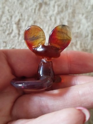 Topolino in vetro di Murano
