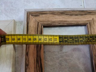 Marcos de fotos de madera (2 unidades)