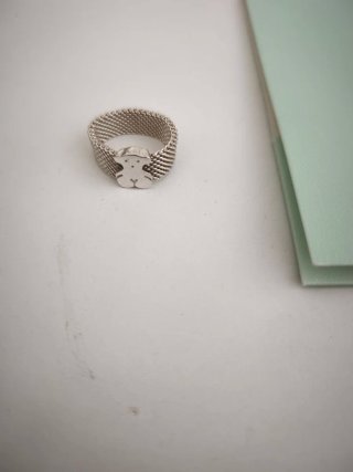 REBAJADO: Anillo Tous Oso Talla 10 Plata 925