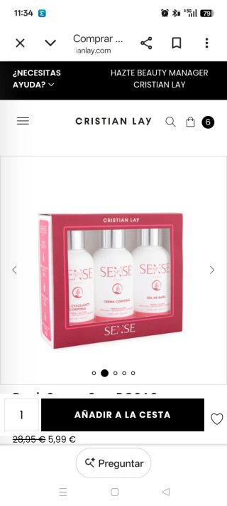 Pack Sense Spa Rosas Cristian Lay