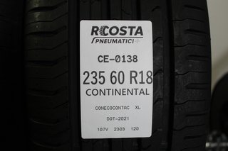 2 Gomme Usate Continental 235/60 R18 107V