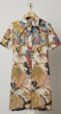 Vestito camicia Luisa Spagnoli fantasia